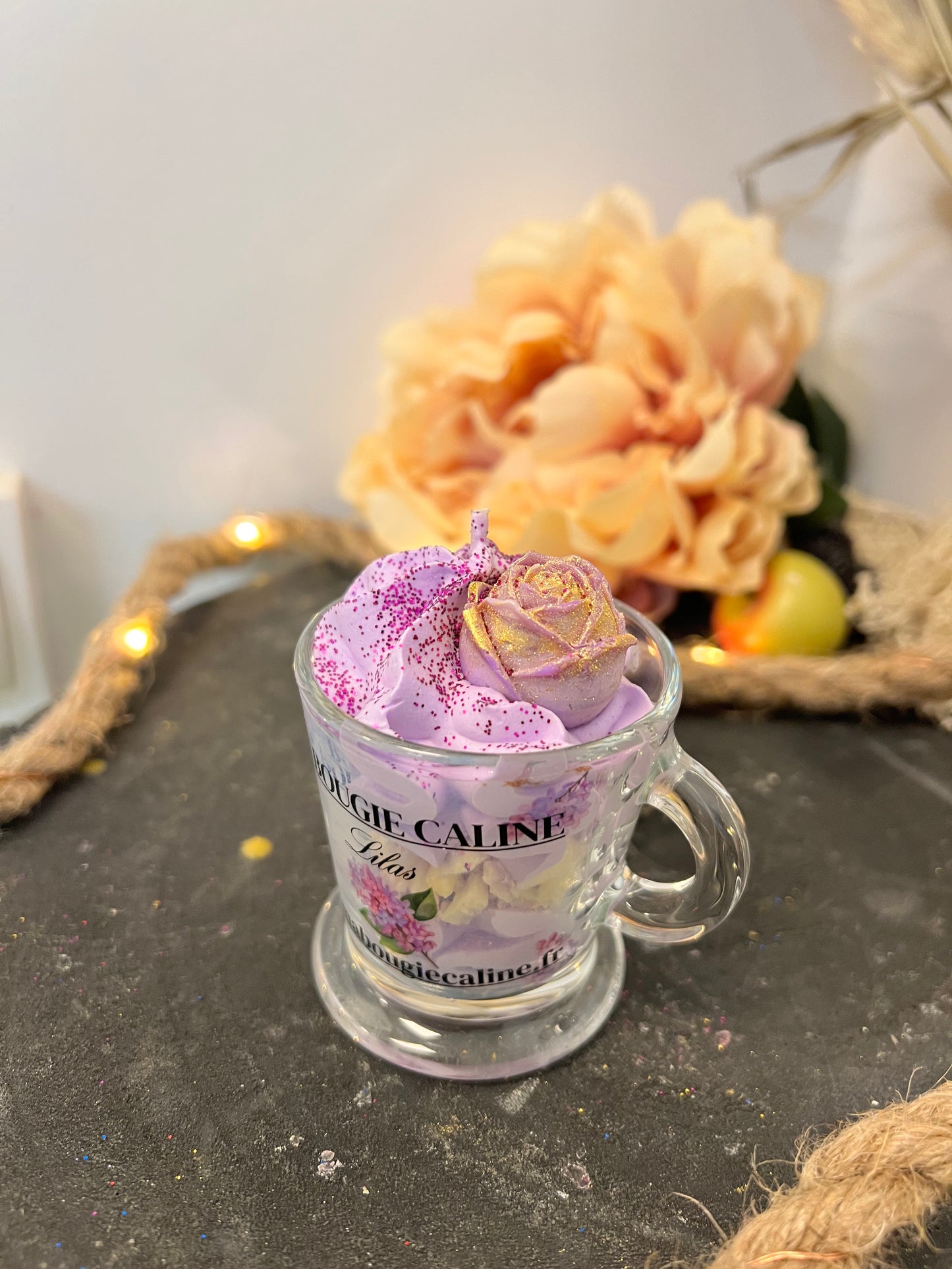 La petite bougie chantilly parfum Lilas