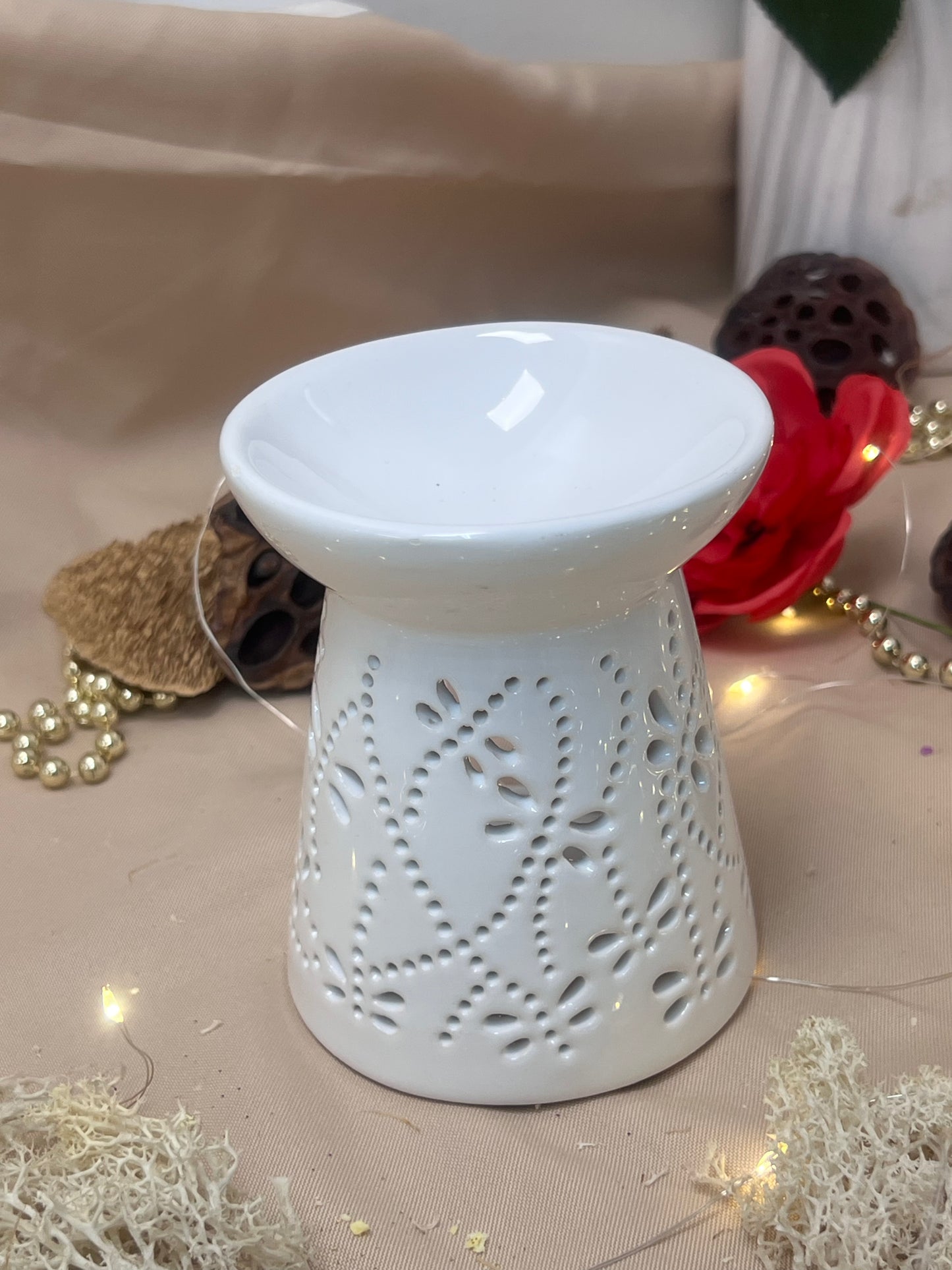 Brûleur Petit papillon Céramique vernis