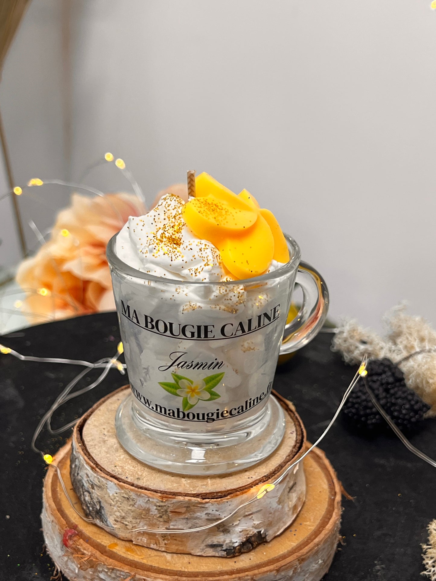 Petite bougie chantilly parfum Jasmin