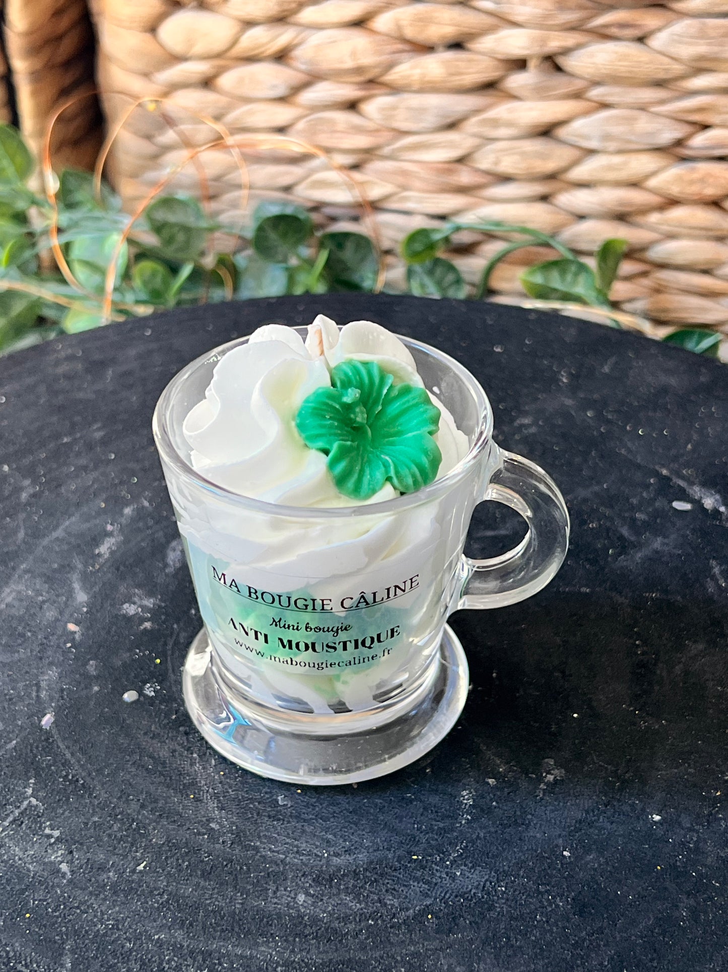 Mini bougie chantilly parfum ANTI-MOUSTIQUE