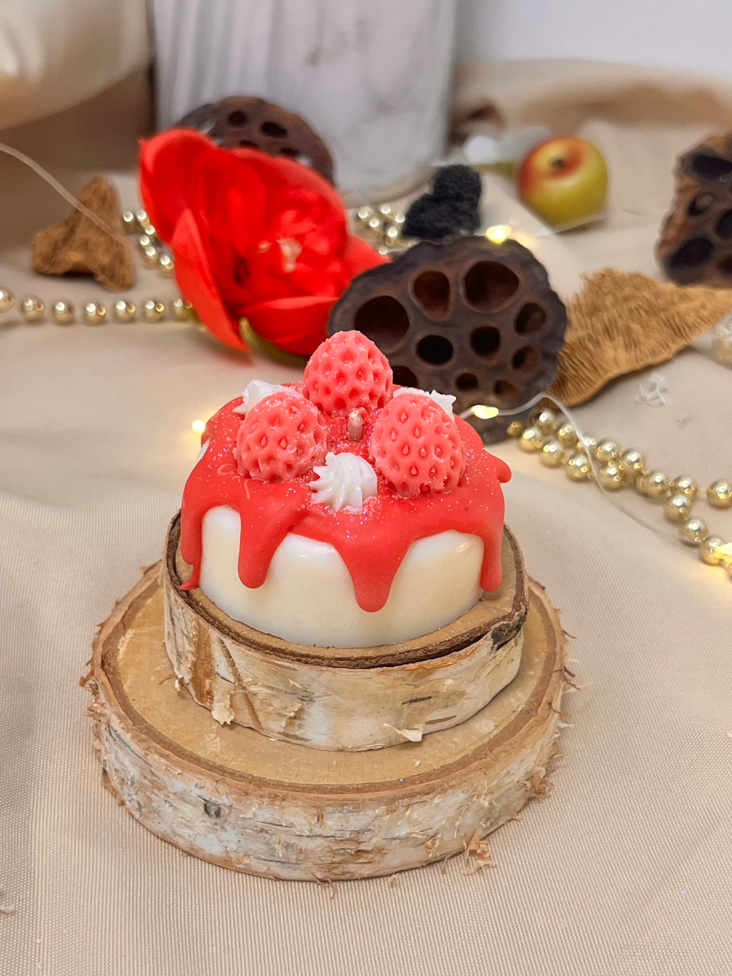 Gâteau à la fraise