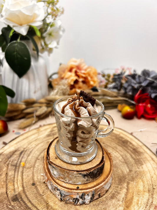 Mini bougie chantilly parfum ROCHER PRALINÉ