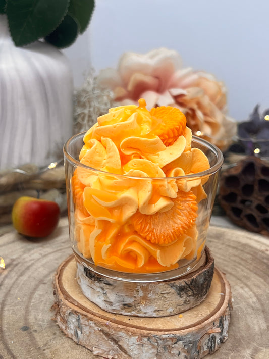 Bougie chantilly parfum PÊCHE