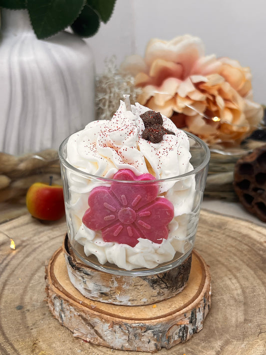 Bougie chantilly parfum FLEUR DE COTON