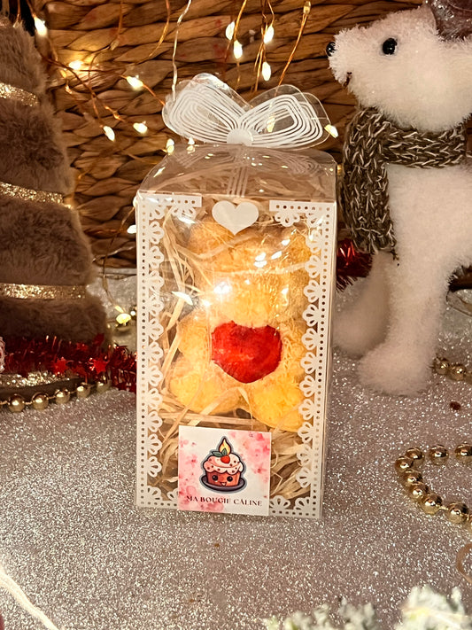 Ourson de noël parfum jasmin