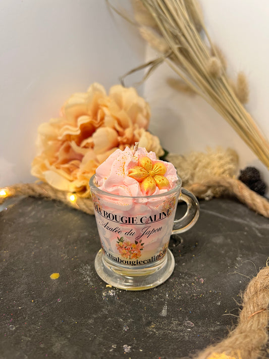 La petite bougie chantilly parfum Azalée du Japon