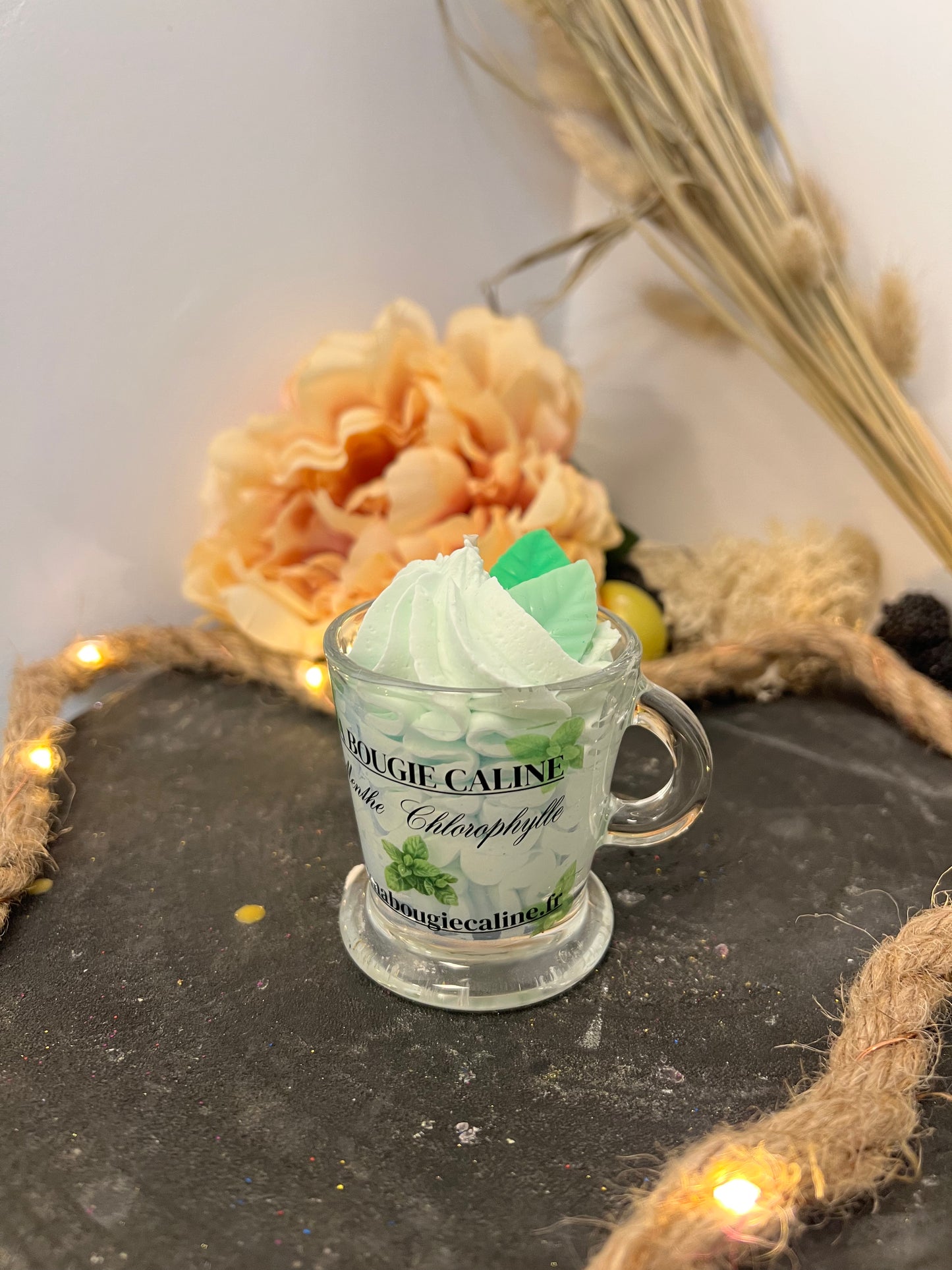 La petite bougie chantilly parfum Menthe Chlorophylle