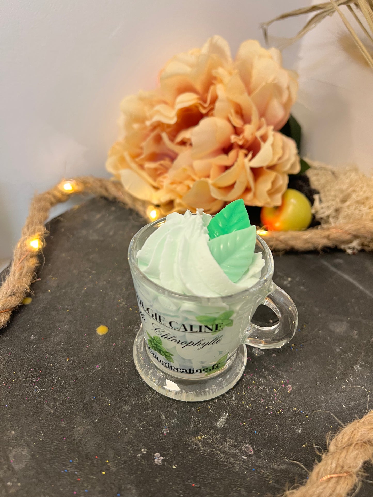 La petite bougie chantilly parfum Menthe Chlorophylle