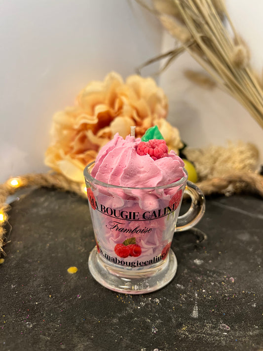 La mini bougie chantilly parfum Framboise