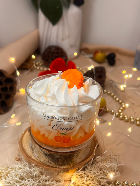 Bougie chantilly parfum ORANGE
