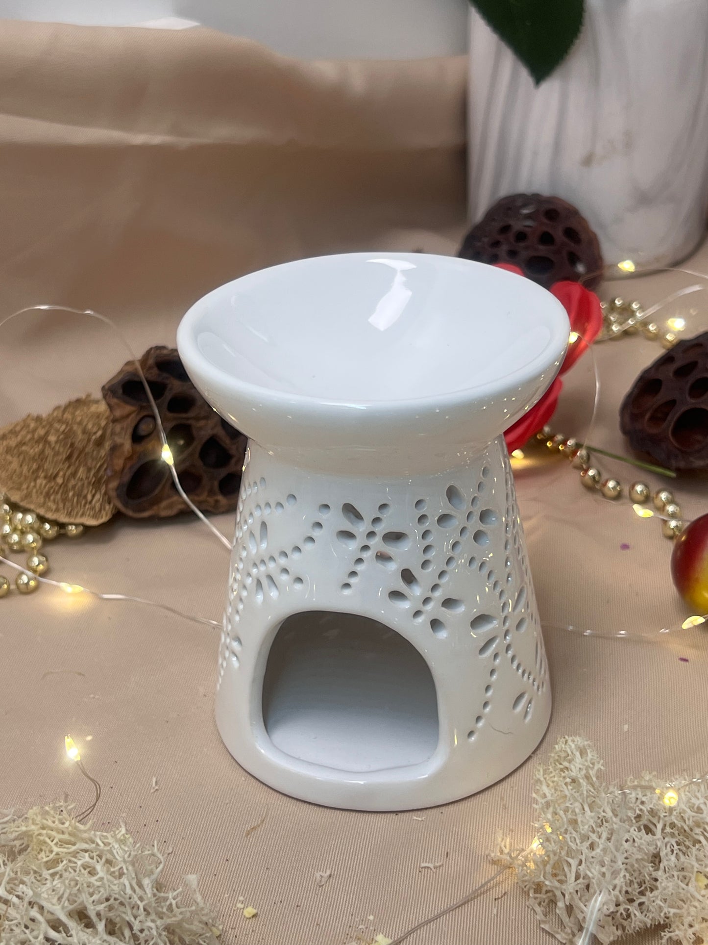Brûleur Petit papillon Céramique vernis