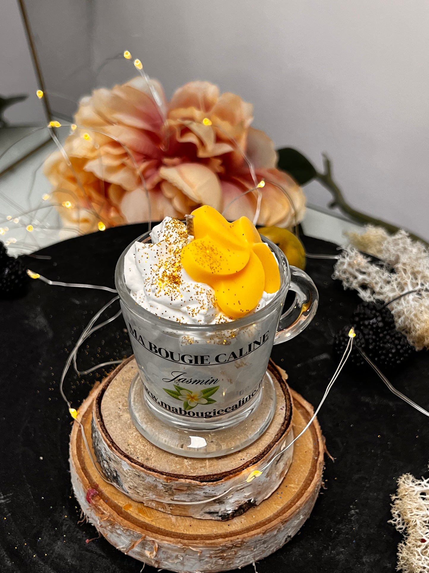 Petite bougie chantilly parfum Jasmin