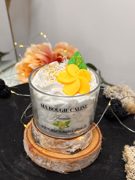 Bougie chantilly Parfum Jasmin