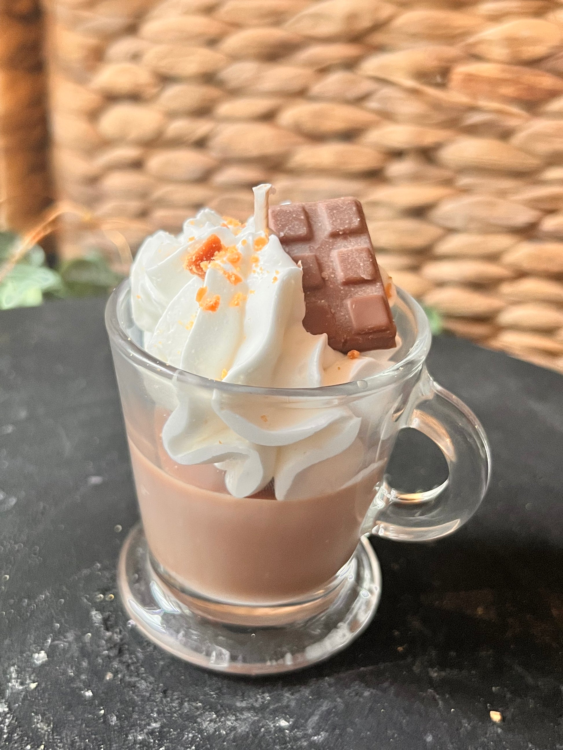 Les Fées Gourmandes - Bougie végétale faite main au chocolat Les Fées Gourmandes - Bougie végétale faite main au chocolat